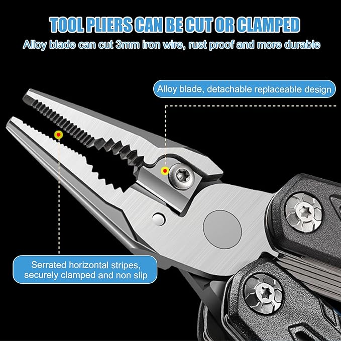 18 In 1 Multifunctional Tool Stainless Steel