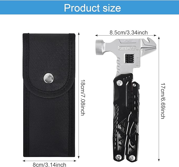 18 In 1 Multifunctional Tool Stainless Steel