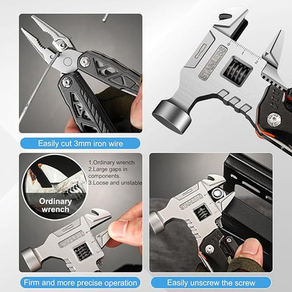 18 In 1 Multifunctional Tool Stainless Steel