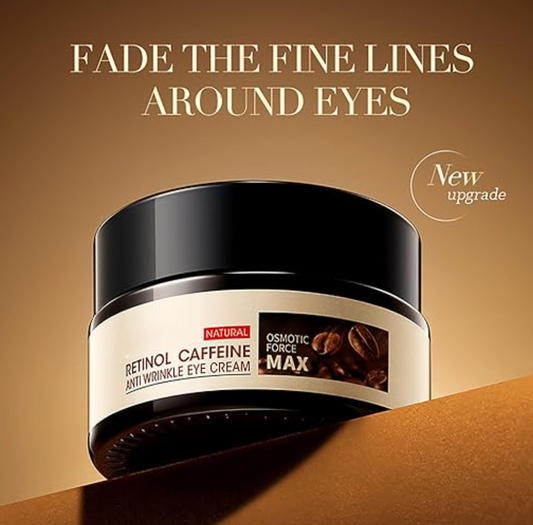 retinol caffeine eye cream
